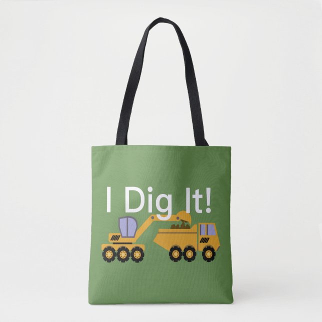 I Dig It Design - Tote Bag Personalizado (Frente)