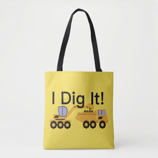I Dig It Design - Tote Bag Personalizado (Frente)