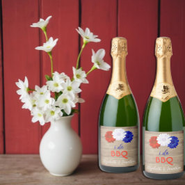 I Do CHURRASCO Patriótico Floral