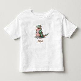 I é para Isla – Camiseta Personalizada para Crianç
