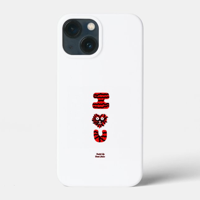 I Felpudo U Apple iPhone 13 Mini Case (Verso)