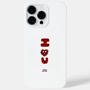 I Felpudo U Apple iPhone 14 Pro Max Case