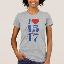 I Heart 45 & 47 T-Shirt