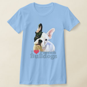 I Heart French Bulldog T-shirt