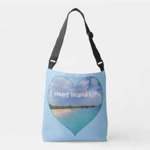 I Heart Island Life tote bag
