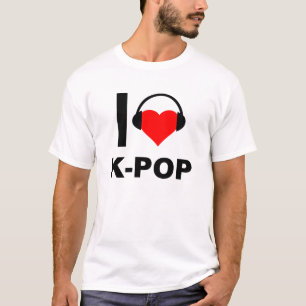 I Heart K-Pop Engraçado T-shirt