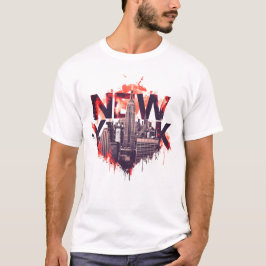 I Heart NYC" T-shirt - Casual New York City Urban 