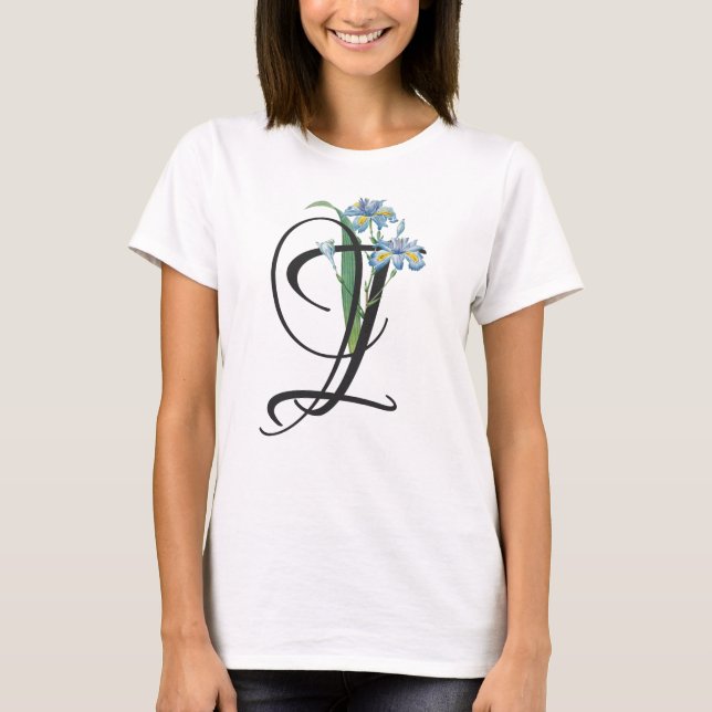 I Inicial, Vintage Iris T-Shirt (Frente)