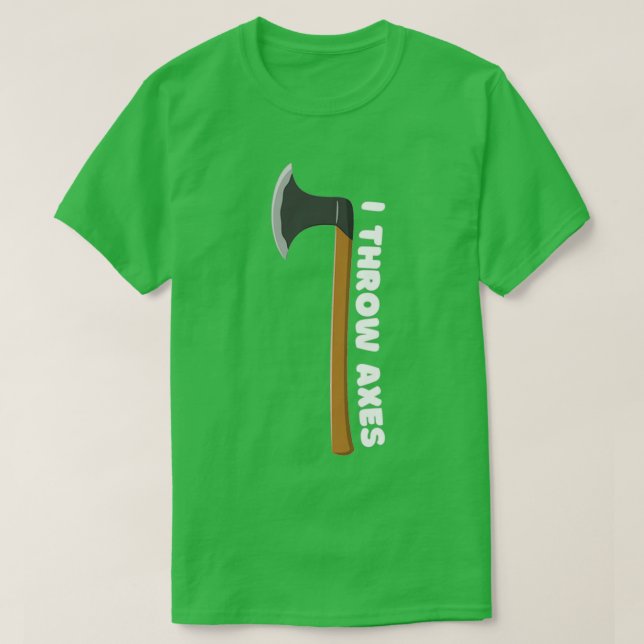 I Jogar Eixos Clássicos da Camisa (Frente do Design)