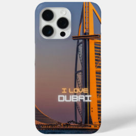 I Love Dubai iPhone 15 Pro Max Case