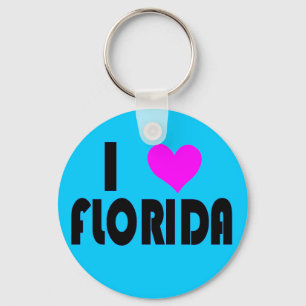 I Love Florida USA chaveiro