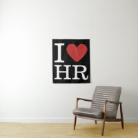 I ❤️ Love HR - Departamento de RH - Tapeçaria