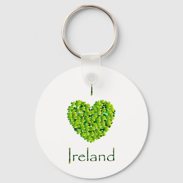 I Love Ireland Chaveiro (Frente)