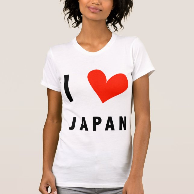 I LOVE JAPAN T-Shirt (Frente)