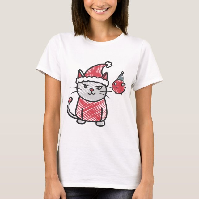 I love my cat  Collection  Design T-Shirt (Frente)