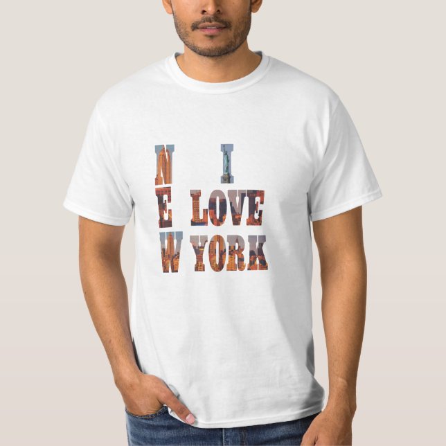 I Love New York – Classic NYC City Love T-Shirt (Frente)