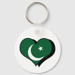 I Love Pakistan Chaveiro