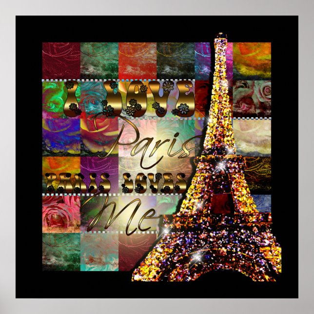 I Love Paris - Poster (Frente)