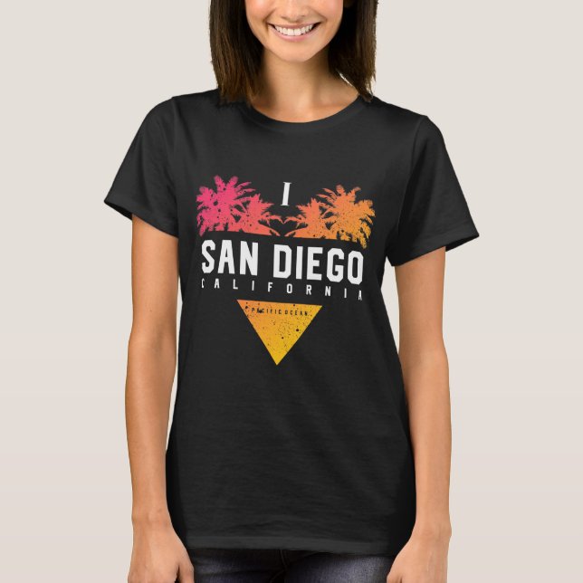 I Love San Diego T-Shirt (Frente)