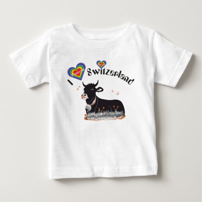 I love Switzerland T-Shirt (Frente)
