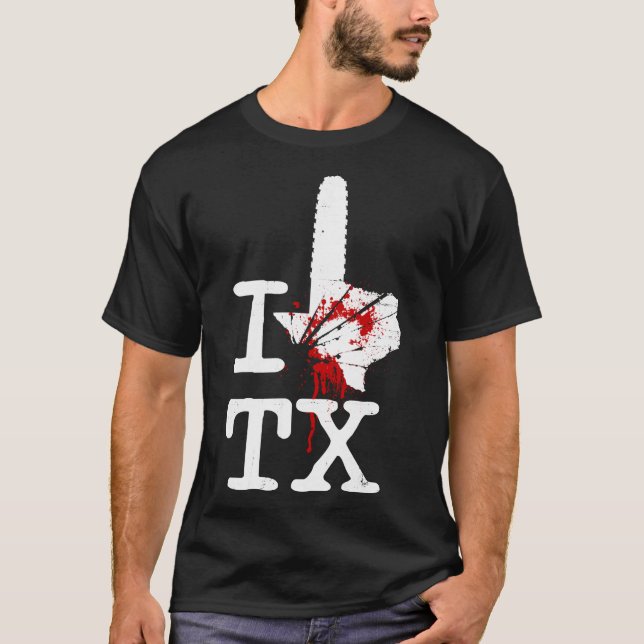 I Love TEXAS CHAINSAW Essential T-Shirt (Frente)