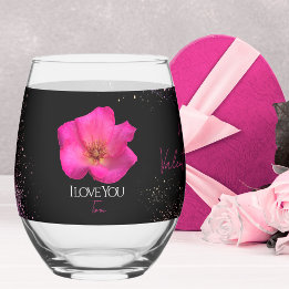 I Love You - Rose -Valentines Personalized Trendy 
