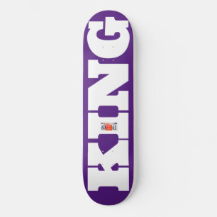 I OFICIAL 8, 1/4", skateboard Deck