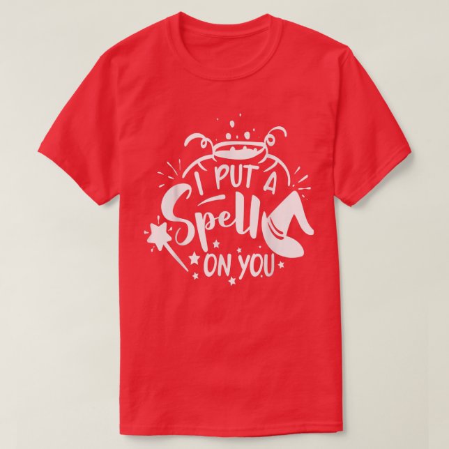 I Put a Spell on You T-Shirt (Frente do Design)