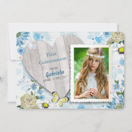 I Santa Comunhão Floral | Convites para Fotografia