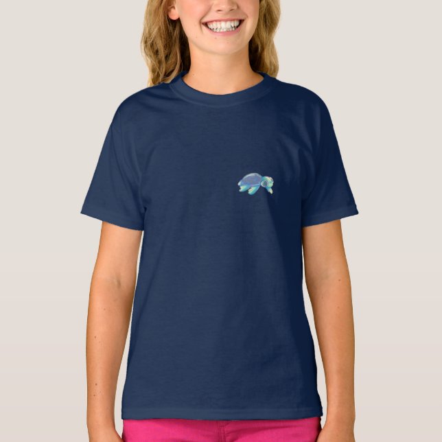 "I sea you" Turtle T-Shirt (Frente)