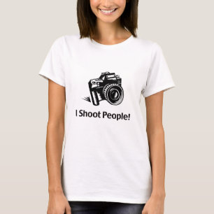 I Shoot Pessoas Foot T-shirt
