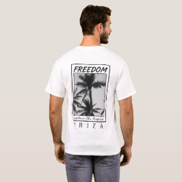Ibiza Freedom | Camiseta Gráfica de Palmeira Estét