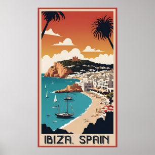 Ibiza, Poster de viagens Espanha