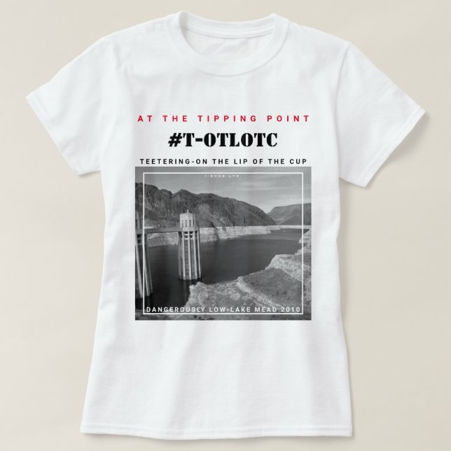 IBONELTD. #T-OTLOTC LAKE MEAD 2c T-Shirt (Frente do Design)