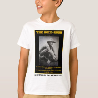 IBONELTD. T-Shirt Dourado-RUSH PANNING