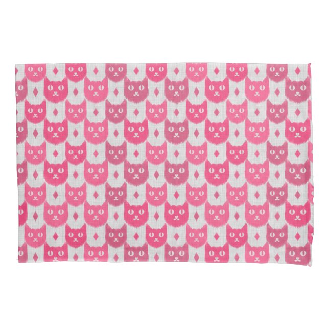 Icat ikat pink pattern (Frente)