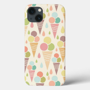 Ice cream cones pattern