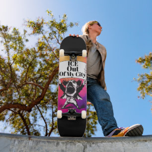 ICE Fora Da Minha Cidade Skateboard