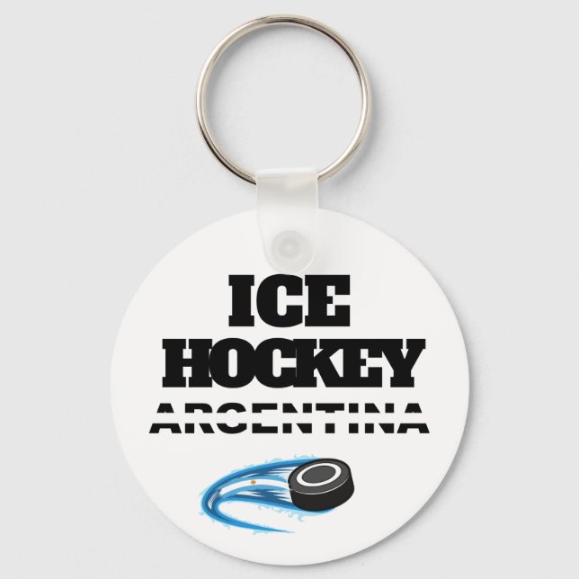 ICE HOCKEY ARGENTINA CHAVEIRO (Frente)