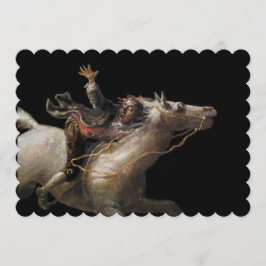 Ichabod Crane Correndo Durante A Noite