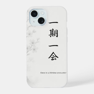 Ichigo Ichie – Capinha de iPhone Zen Japonesa 一期