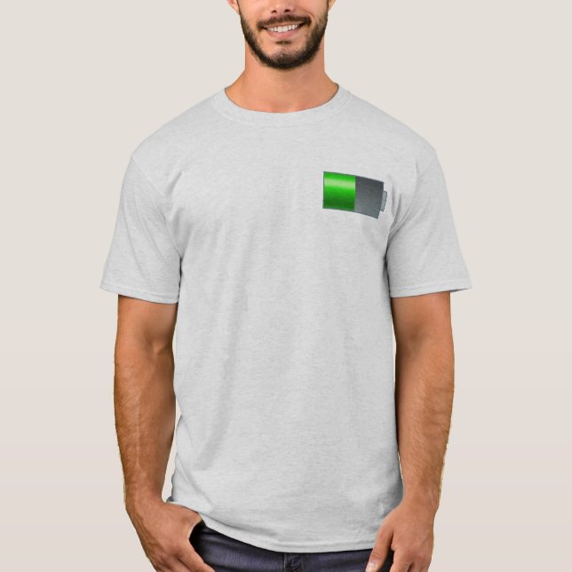 Ícone de Bateria T-Shirt (Frente)