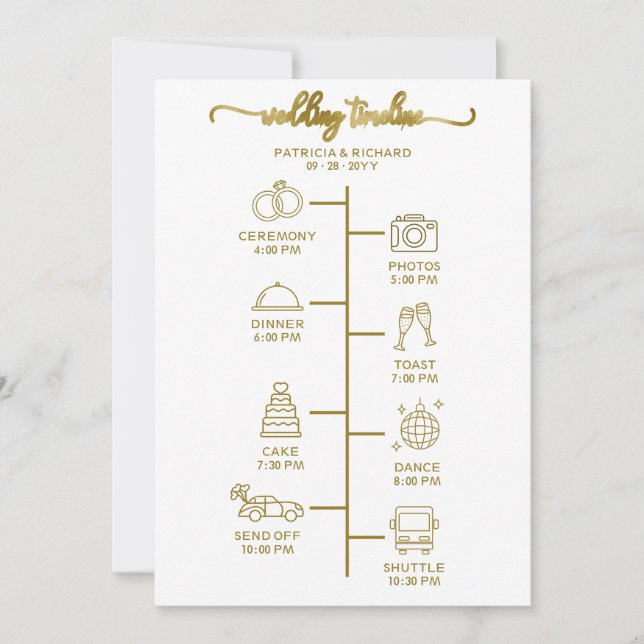 Ícone de Itinerário de Casamento Programa de Casam (Frente)