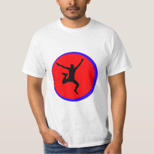 "Ícone de Pulo" Camiseta Gráfica