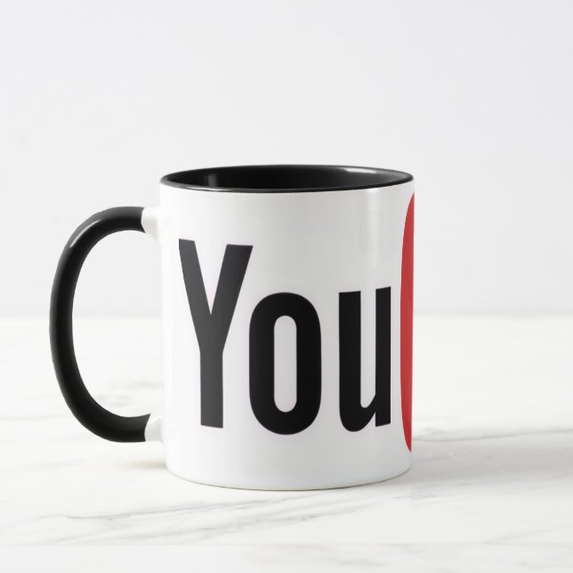 ícone do YouTube Caneca (Esquerda)
