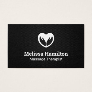 Ícone Mãos e Coração  Fundo da malha preta