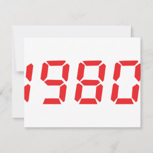 ícone vermelho 1980