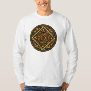 Ícones de ação de graças Camisa de luz masculi