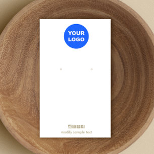 Ícones de mídia social Adicionar logotipo Rocando 