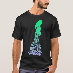 Ícones do Flamenco - Camisa para Dançarinas do Fla